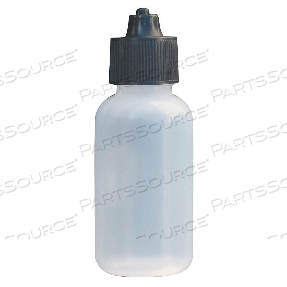 BOTTLE, 8 FL OZ CAPACITY, BLACK/CLEAR, FOR DISPENSING NEEDLES/HOSE by Approved Vendor