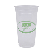 GREENSTRIPE RENEWABLE AND COMPOSTABLE PLA COLD CUPS, 24 OZ, 50/PACK, 20 PACKS/CARTON by Eco-Products