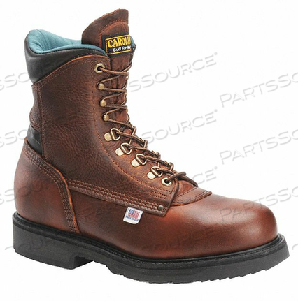8 WORK BOOT 8 D BROWN STEEL PR by Carolina Shoe