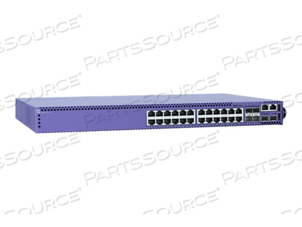 EXTREMESWITCHING 5420F, SWITCH, L3, MANAGED, 24 X GIGABIT SFP + 4 X 1 GIGABIT / 10 GIGABIT SFP+ + 2 X SFP-DD (STACKABLE), RACK-MOUNTABLE by Extreme Network EXTREMESWITCHING 5420F, SWITCH, L3, MANAGED, 24 X GIGABIT SFP + 4 X 1 GIGABIT / 10 GIGABIT SFP+ + 2 X SFP-DD (STACKABLE), RACK-MOUNTABLE by Extreme Network