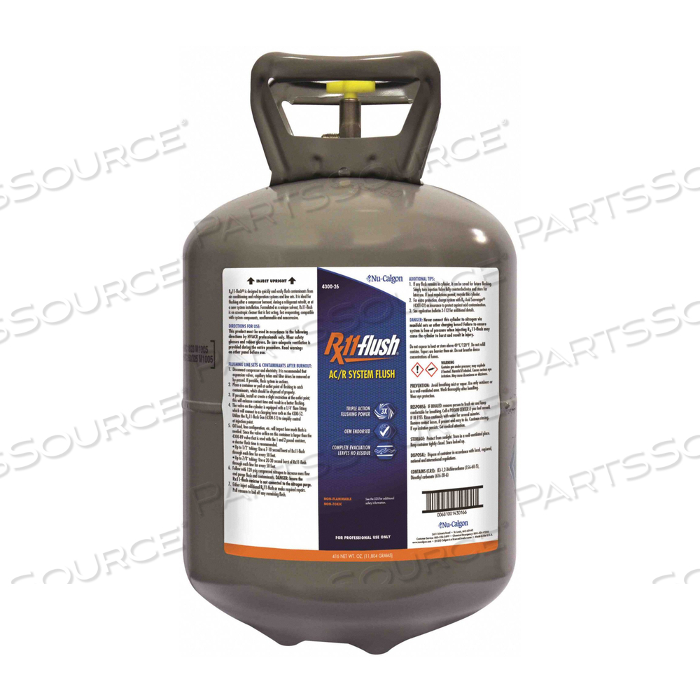 RX11-AC/R SYST FLUSH 26LB TANK by Nu-Calgon