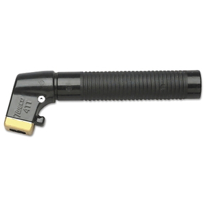 TITE ELECTRODE HOLDER, 400 A, COPPER ALLOY, FOR THRU 3/0 CABLE, 1/4 IN CAPACITY, 9 IN L by Tweco TITE ELECTRODE HOLDER, 400 A, COPPER ALLOY, FOR THRU 3/0 CABLE, 1/4 IN CAPACITY, 9 IN L by Tweco