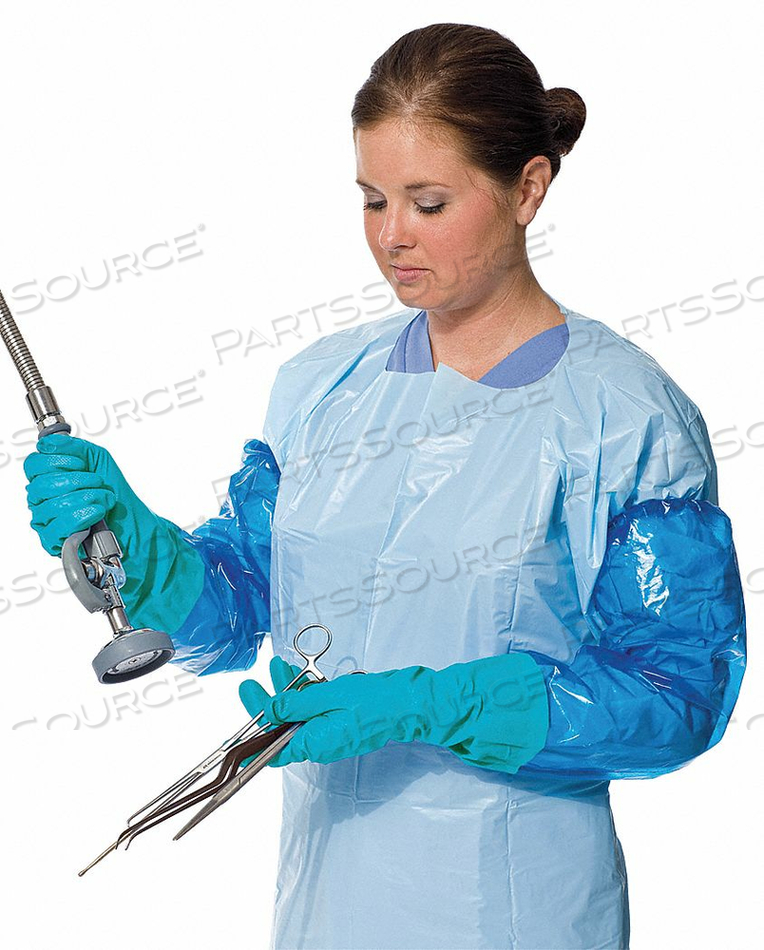 DISPOSABLE SLEEVE GLOVES TEAL L PR by Polyco DISPOSABLE SLEEVE GLOVES TEAL L PR by Polyco