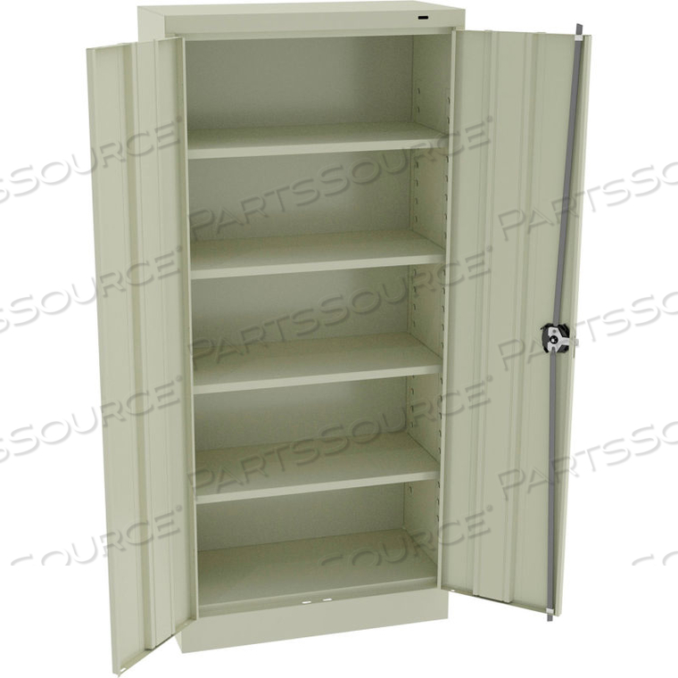 SMART SPACE ALL-WELDED STORAGE CABINET, 30"WX15"DX66"H, CHAMPAGNE PUTTY by Tennsco Corp. SMART SPACE ALL-WELDED STORAGE CABINET, 30"WX15"DX66"H, CHAMPAGNE PUTTY by Tennsco Corp.