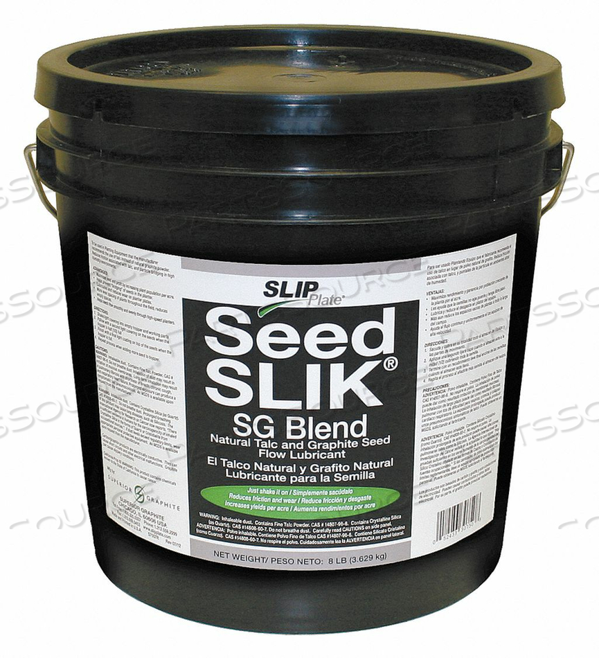 8 LB. PAIL LUBRICANTS by Seed Slik 8 LB. PAIL LUBRICANTS by Seed Slik