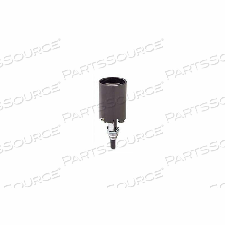 INCANDESCENT LAMPHOLDER, BOTTOM TURN KNOB SWITCH, CANDLE by Leviton