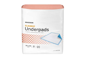 CLASSIC LIGHT ABSORBENCY UNDERPAD, 23 X 36 INCH (10 PER BAG) by McKesson