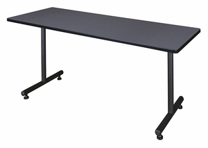 TRAINING TABLE 60 IN W GRAY ADJST HGHT by Regency