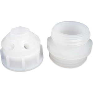 10-PORT CAP WITH PLUGS, FOR DRUMS WITH 2" COARSE THREADS by CP Lab Safety