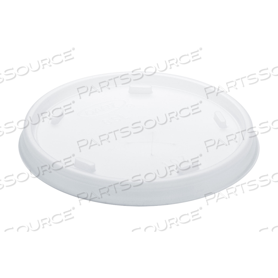 PLASTIC COLD CUP LIDS, FITS 8 OZ TO 9 OZ CUPS, TRANSLUCENT, 100 PACK by Dart Container Corporation PLASTIC COLD CUP LIDS, FITS 8 OZ TO 9 OZ CUPS, TRANSLUCENT, 100 PACK by Dart Container Corporation