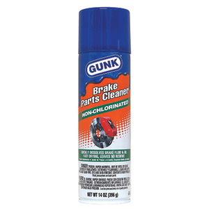 BRAKE PARTS CLEANER, NON-CHLORINATED, 14 OZ, AEROSOL CAN, HYDROCARBON-LIKE ODOR by Gunk