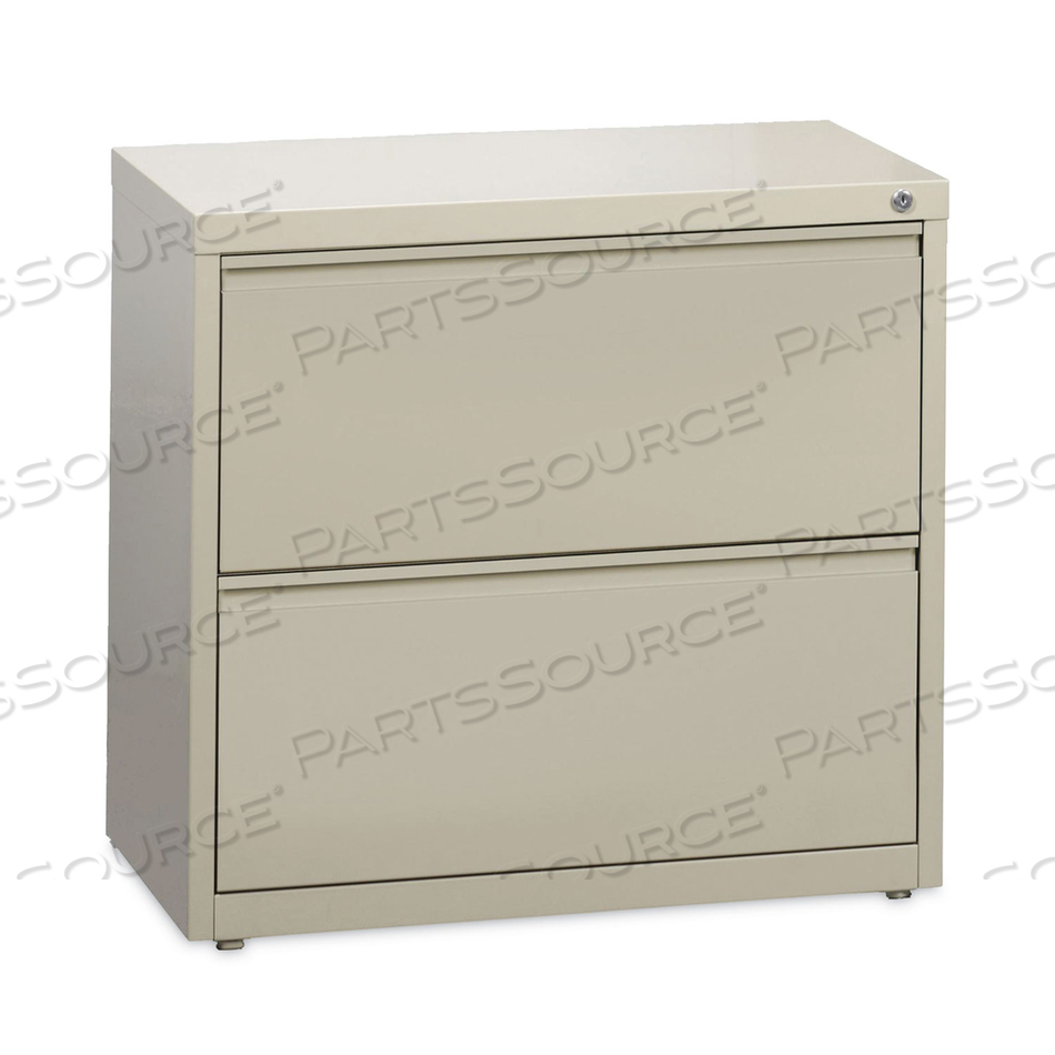 LATERAL FILE CABINET, 2 LETTER/LEGAL/A4-SIZE FILE DRAWERS, PUTTY, 30 X 18.62 X 28 by Hirsh LATERAL FILE CABINET, 2 LETTER/LEGAL/A4-SIZE FILE DRAWERS, PUTTY, 30 X 18.62 X 28 by Hirsh