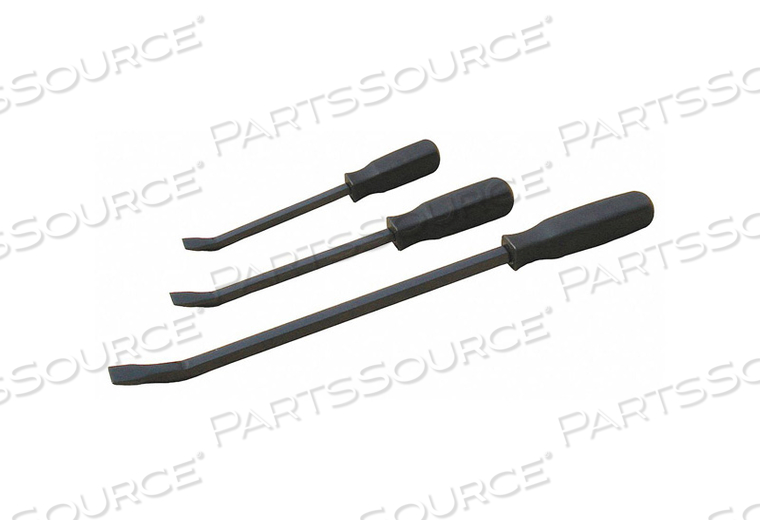 PRY BAR CURVED HIGH CARBON STEEL 3PCS. by Westward