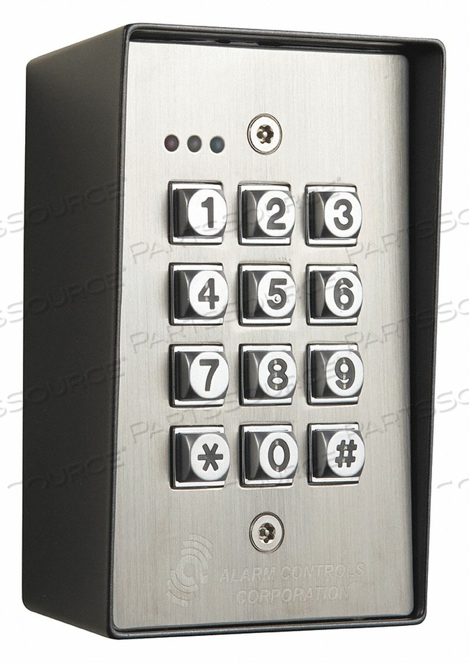 SURFACE MOUNT VANDAL RESISTANT & WEATHERPROOF DIGITAL KEYPAD by Alarm Controls