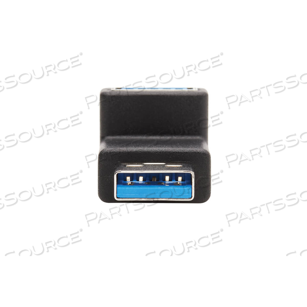 USB ADAPTER USB 3.0 SUPERSPEED USB-A TO USB-A M/F UP ANGLE BLACK by Tripp Lite