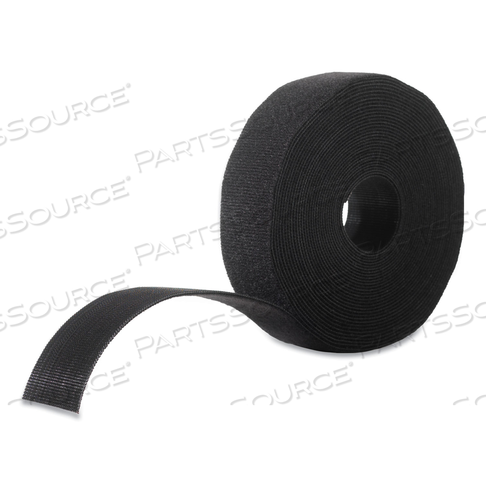ONE-WRAP PRE-CUT STANDARD TIES, 0.75" X 12", BLACK by Velcro