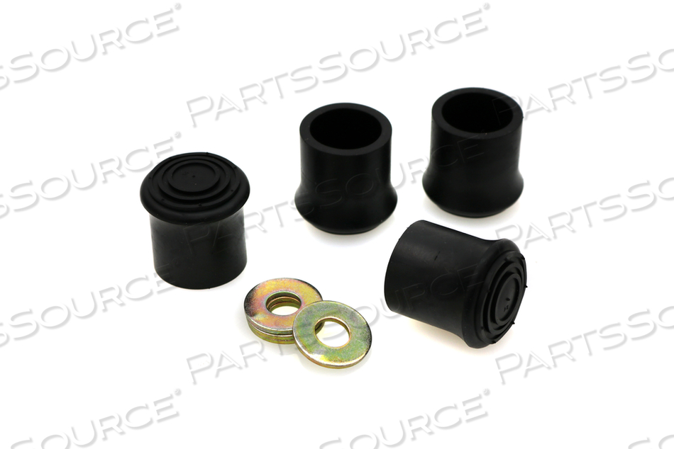 CRUTCH TIP, BLACK, RUBBER, FOR 11200-1 STEP STOOL 