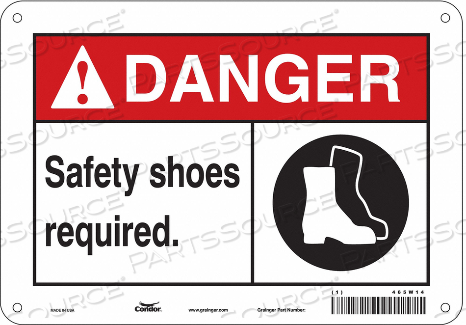 SAFETY SIGN PERSONAL PROTECTION 7 H 