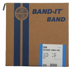 BAND GCS 1/2 X 0.030 X 100 RL/100FT by Band-It