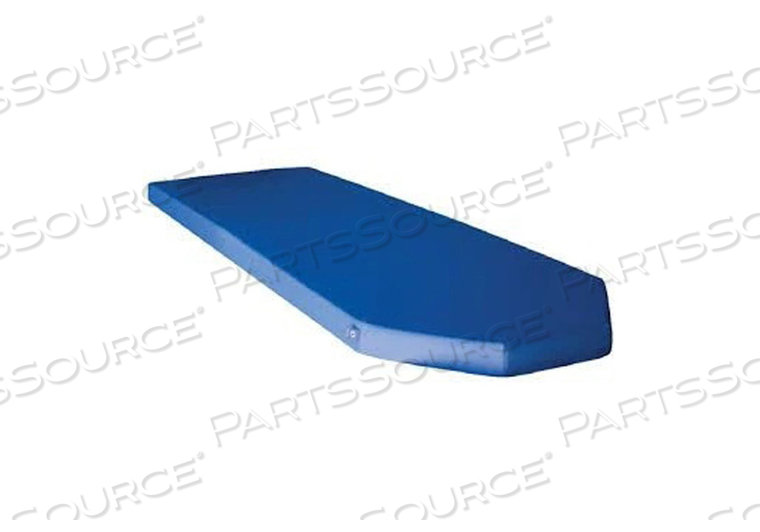2.75 X 23 X 70IN BLUE MEDICAL PRESSURE MANAGEMENT MATTRESS FOR TOTALLIFT TRANSFER CHAIR by Wy' East Medical Corp