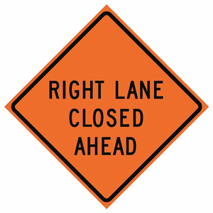 G7243 ROLL UP TRAFFIC SIGN 36 H 36 W VINYL by Eastern Metal Signs And Safety G7243 ROLL UP TRAFFIC SIGN 36 H 36 W VINYL by Eastern Metal Signs And Safety