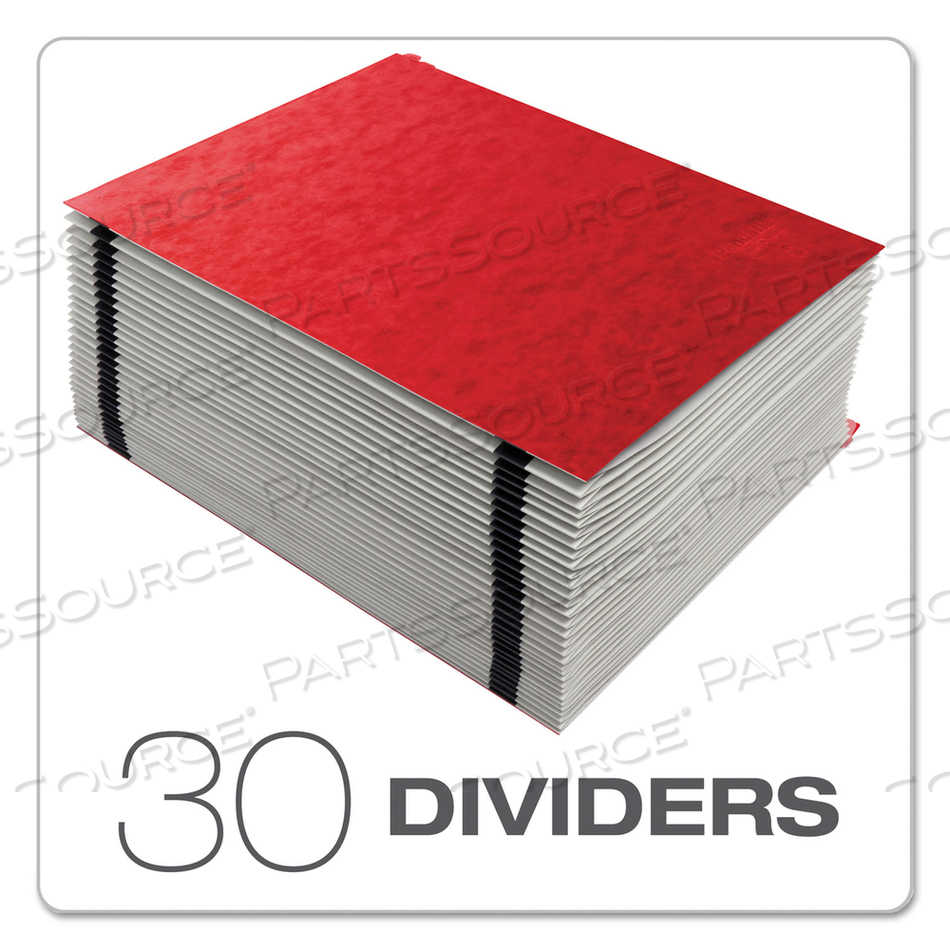 EXPANDING DESK FILE, 31 DIVIDERS, DATE INDEX, LETTER SIZE, RED COVER by Esselte Pendaflex Corp. EXPANDING DESK FILE, 31 DIVIDERS, DATE INDEX, LETTER SIZE, RED COVER by Esselte Pendaflex Corp.