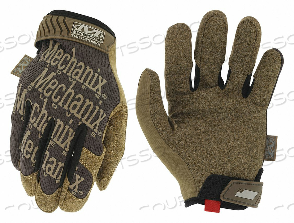 GLOVES BROWN SIZE M PR by Mechanix Wear