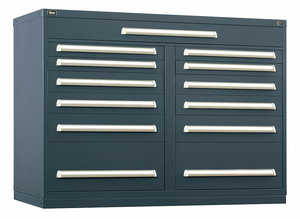 G8288 MOD DRAWER CAB 44 H 13 DRAWER LIGHT GRAY by Stanley Vidmar