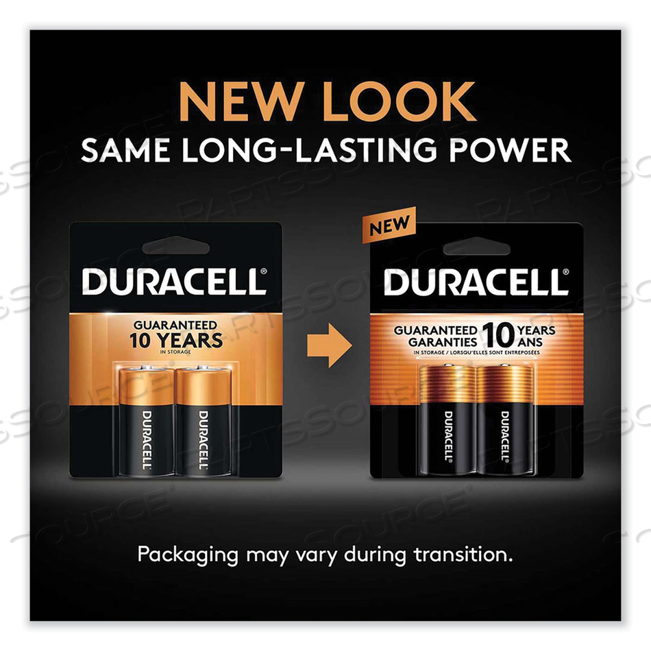 BATTERY, COPPERTOP, C, ALKALINE, 1.5V, 8000 MAH by Duracell