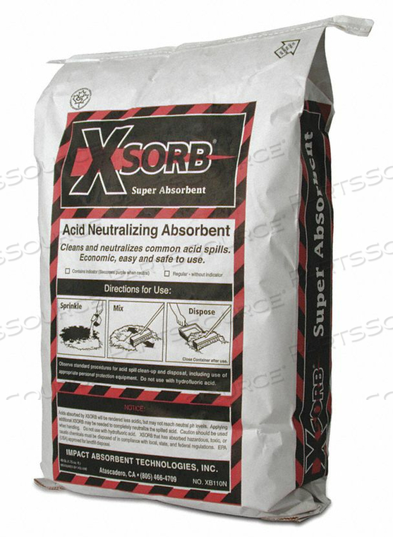 CHEMICAL NEUTRALIZER ACIDS 9 GAL. by Impact Absorbents CHEMICAL NEUTRALIZER ACIDS 9 GAL. by Impact Absorbents