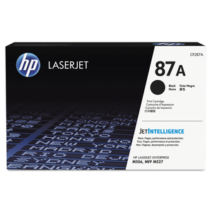 HP 87A, (CF287A) BLACK ORIGINAL LASERJET TONER CARTRIDGE by HP (Hewlett-Packard)