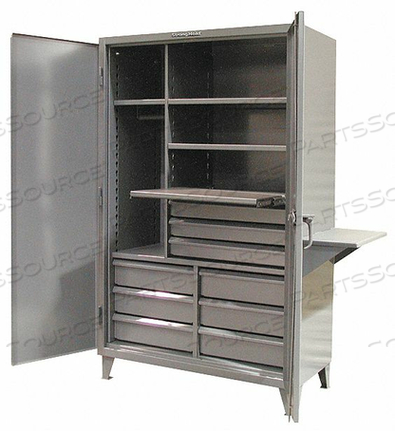 HOIST STORAGE CAB 78 H 72 W DARK GRAY by Strong Hold HOIST STORAGE CAB 78 H 72 W DARK GRAY by Strong Hold