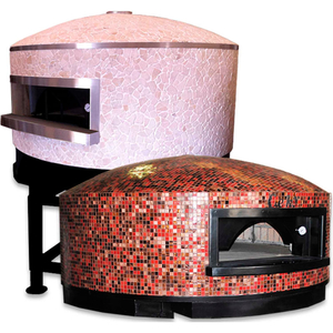 INSIDE STATIONAL DECK DOME OVEN, ROUND EXTERIOR, 51", GAS, 92500 BTU, 120V, DIGITAL CONTROL by Univex Corp