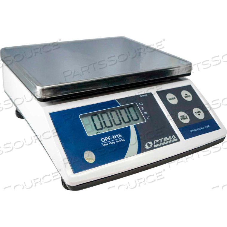 PRECISION BALANCE 3KG. X 0.1G 8-1/2" X 11" by Optima Scale Manufacturing Inc. PRECISION BALANCE 3KG. X 0.1G 8-1/2" X 11" by Optima Scale Manufacturing Inc.