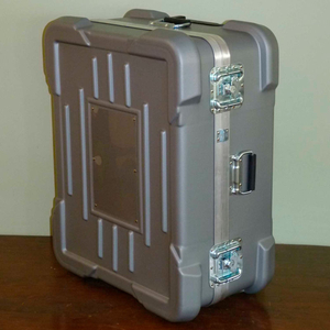 SUPER-SHIPPER ATA CASE 919 WHEELED CASE - 36"L X 28"W X 17"H, SILVER by Case Design Corporation