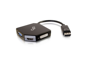 DISPLAY PORT TO HDMI, VGA, DVI ADAPTER CONVERTER by Legrand AV (C2G) DISPLAY PORT TO HDMI, VGA, DVI ADAPTER CONVERTER by Legrand AV (C2G)