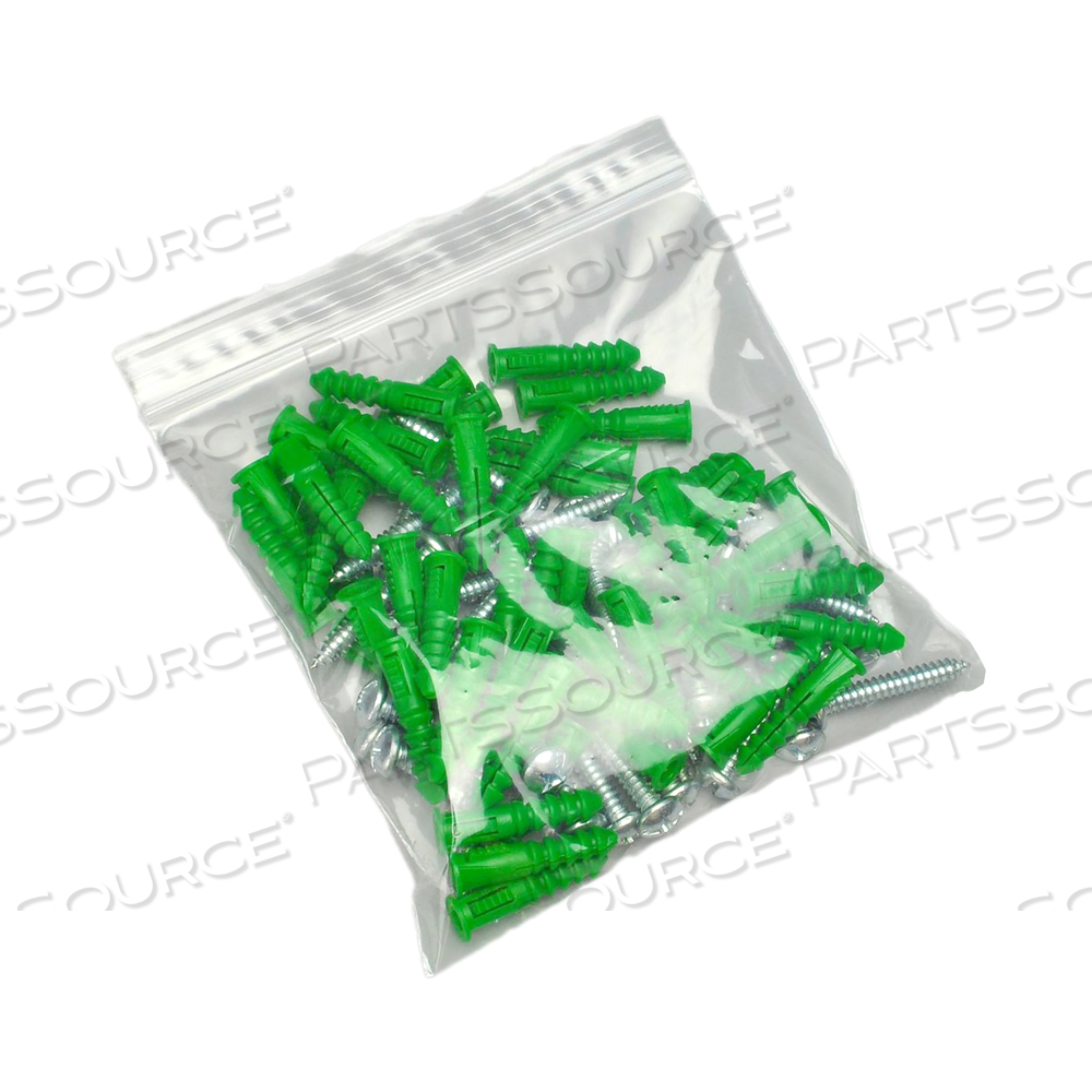 14" X 20" 2 MIL SINGLE TRACK ZIPPER BAG, 500/CS by LK Packaging 14" X 20" 2 MIL SINGLE TRACK ZIPPER BAG, 500/CS by LK Packaging