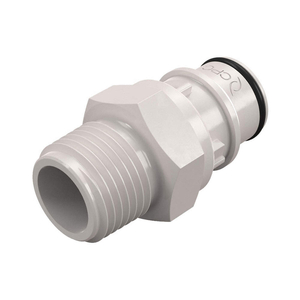 1/2 NPT VALVED  POLYSULFONE COUPLING INSERT by Colder Products Company
