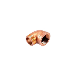 BRASS 250 LB LEAD FREE FITTING 1/4" 90 DEGREE STREET ELBOW NPT MALE X FEMALE by Merit Brass Company