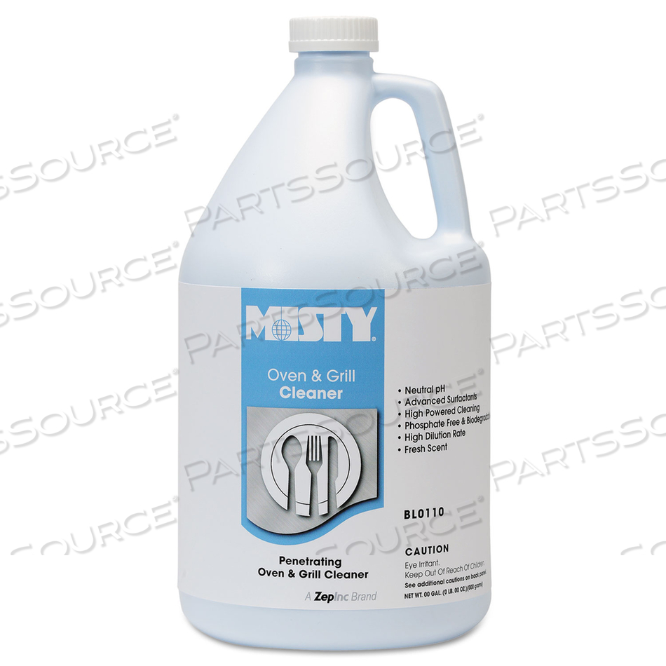 HEAVY-DUTY OVEN AND GRILL CLEANER, 1 GAL BOTTLE by Misty