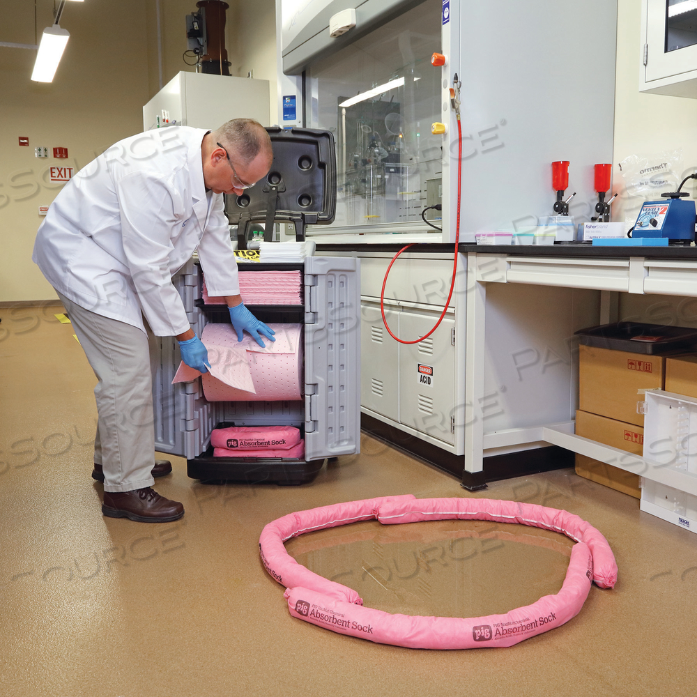 PIG HAZMAT QUICK-RESPONSE SPILL CART by New Pig Corporation PIG HAZMAT QUICK-RESPONSE SPILL CART by New Pig Corporation