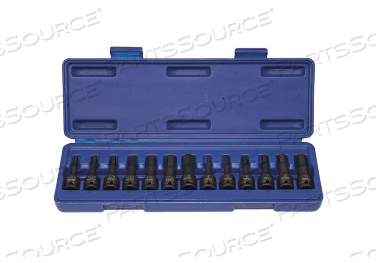 IMPACT BIT SOCKET SET 3/8 DR 6 PT. by Westward IMPACT BIT SOCKET SET 3/8 DR 6 PT. by Westward