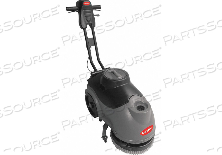 WALK BEHIND FLOOR SCRUBBER 15 IN. by DAYTON ELECTRIC MANUFACTURING CO WALK BEHIND FLOOR SCRUBBER 15 IN. by DAYTON ELECTRIC MANUFACTURING CO