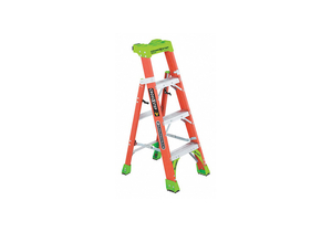 STEPLADDER FIBERGLASS 4 FT H 300 LB. by Louisville