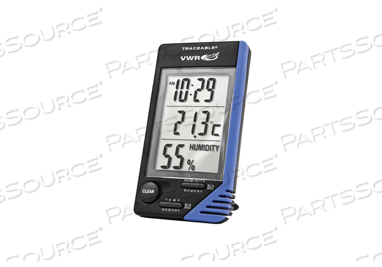 62344 734 Vwr Labshop Traceable Thermometerclockhumidity Monitor