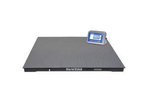 FLOOR SCALE 5000 LB 48 IN L CARBON STEEL by B-Tek