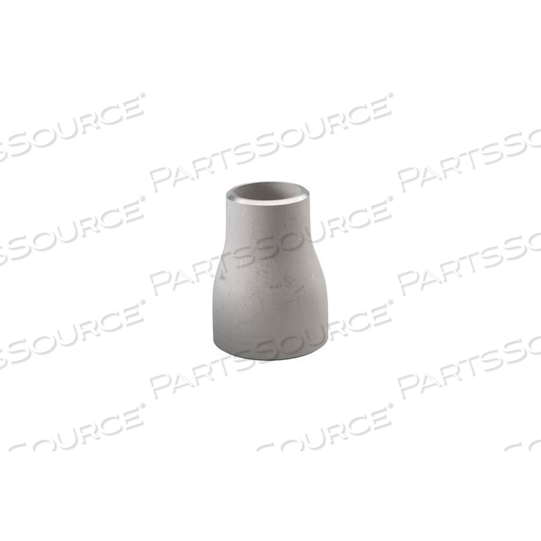 316 SS SCHEDULE 40 CONCENTRIC REDUCER 1-1/2X3/4 BUTT-WELD FEMALE 