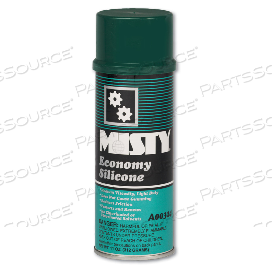 ECONOMY SILICONE SPRAY LUBRICANT, 11 OZ AEROSOL CAN by Misty ECONOMY SILICONE SPRAY LUBRICANT, 11 OZ AEROSOL CAN by Misty