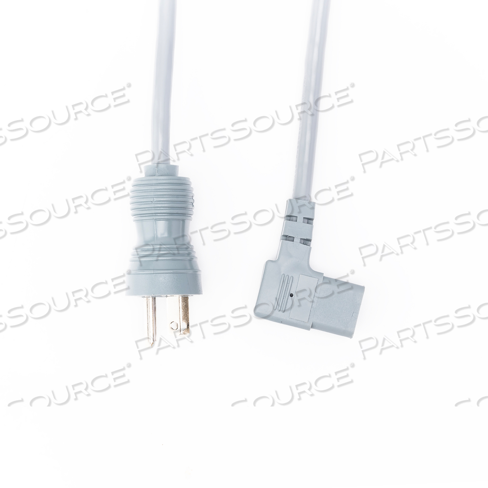 10FT L 0.34IN DIA GRAY JACKET HOSPITAL GRADE POWER CORD by Webber Electronics 10FT L 0.34IN DIA GRAY JACKET HOSPITAL GRADE POWER CORD by Webber Electronics