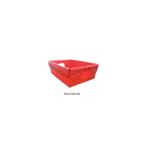 CORRUGATED PLASTIC NESTABLE TOTE, 18-1/4X13-1/4X6, NATURAL by Minnesota Diversified Industries CORRUGATED PLASTIC NESTABLE TOTE, 18-1/4X13-1/4X6, NATURAL by Minnesota Diversified Industries